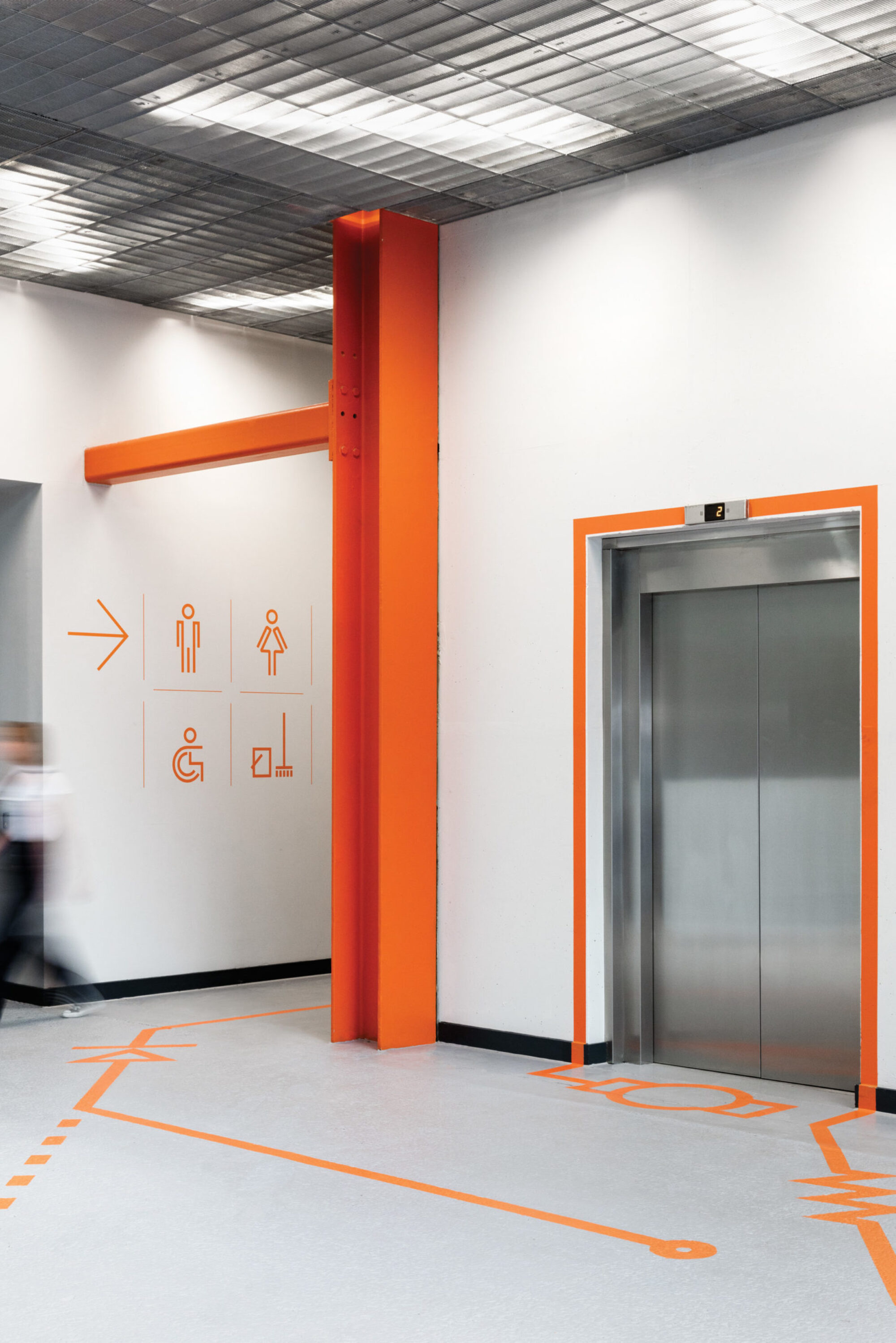 Enhanced Way Finding Wayfinding at Here East | DNCO