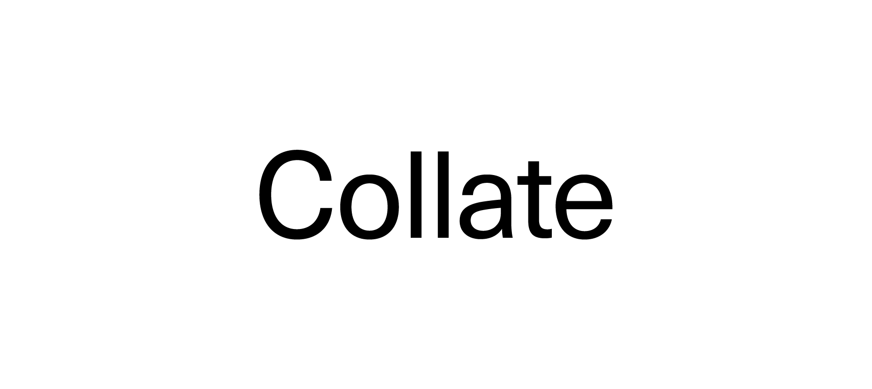 Collate